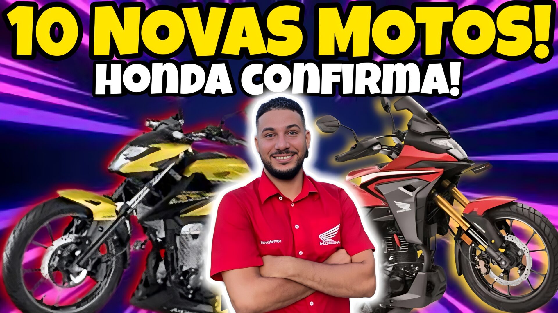 Motos HONDA CR no Brasil