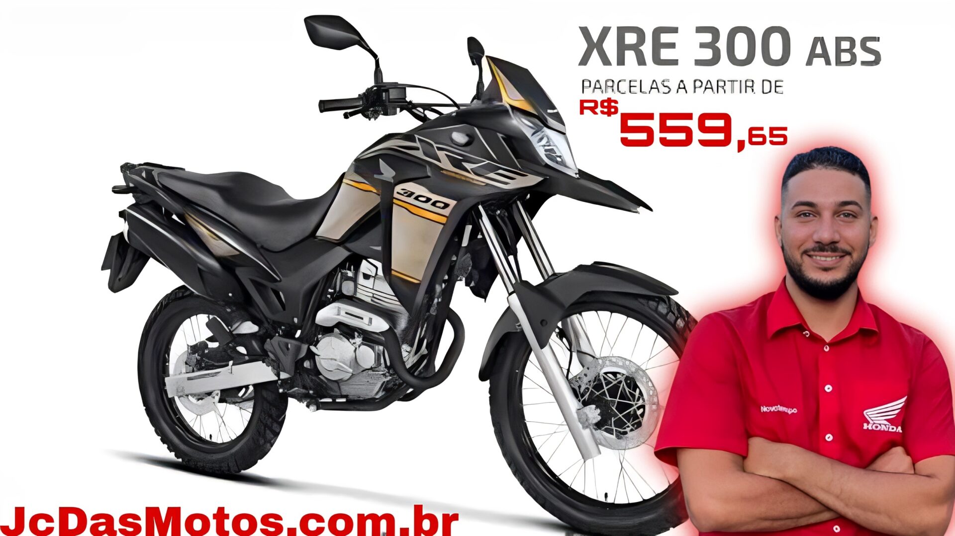 Retorno triunfal XRE 300 no Consórcio Honda